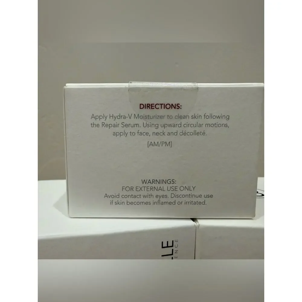 NEW Lorde + Belle Hydra-V Moisturizer Set of 3 2oz Anti Aging Face Cream
